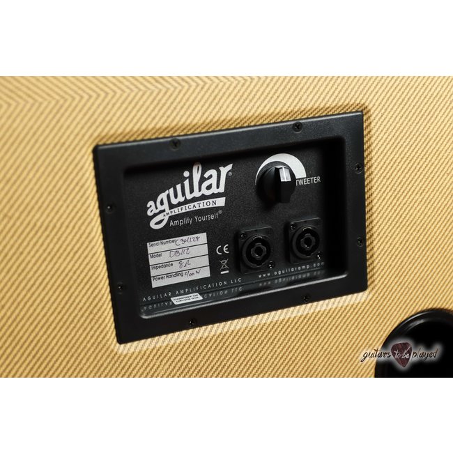 Aguilar DB 112 300W, 8 ohm Limited Edition Bass Cab – Boss Tweed