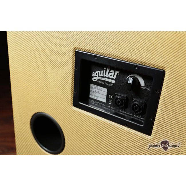 Aguilar SL 212 Super Light 500W, 4 ohm Limited Edition Bass Cab – Boss Tweed