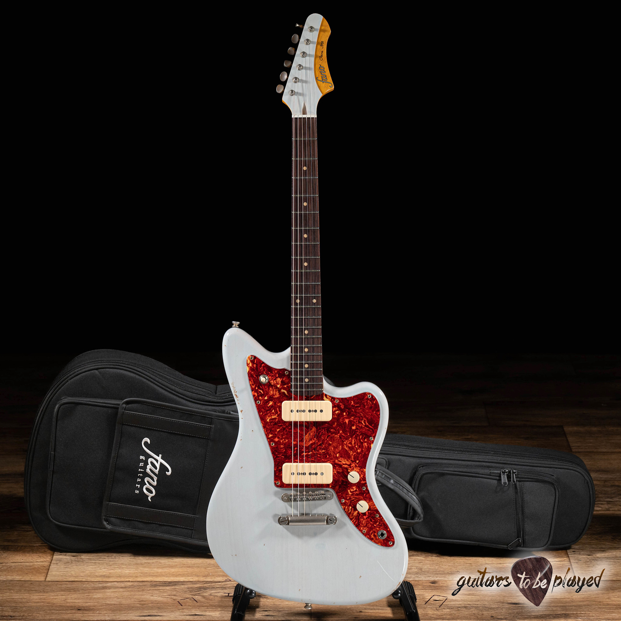 Fano JM6 Oltre Lollar OmniTron P 90 Guitar w Gigbag Sonic Mary