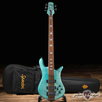 Spector Spector Euro 5 RST 5-String Aguilar Bass Guitar – Turquoise Tide Matte