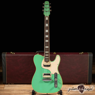 Shabat Shabat Lion Special Mahogany T-Style w/ Humbuckers – Seafoam Green