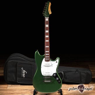 Fano Guitars Fano MG6 Alt de Facto Lollar P-90 Guitar w/ Gigbag – Cadillac Green