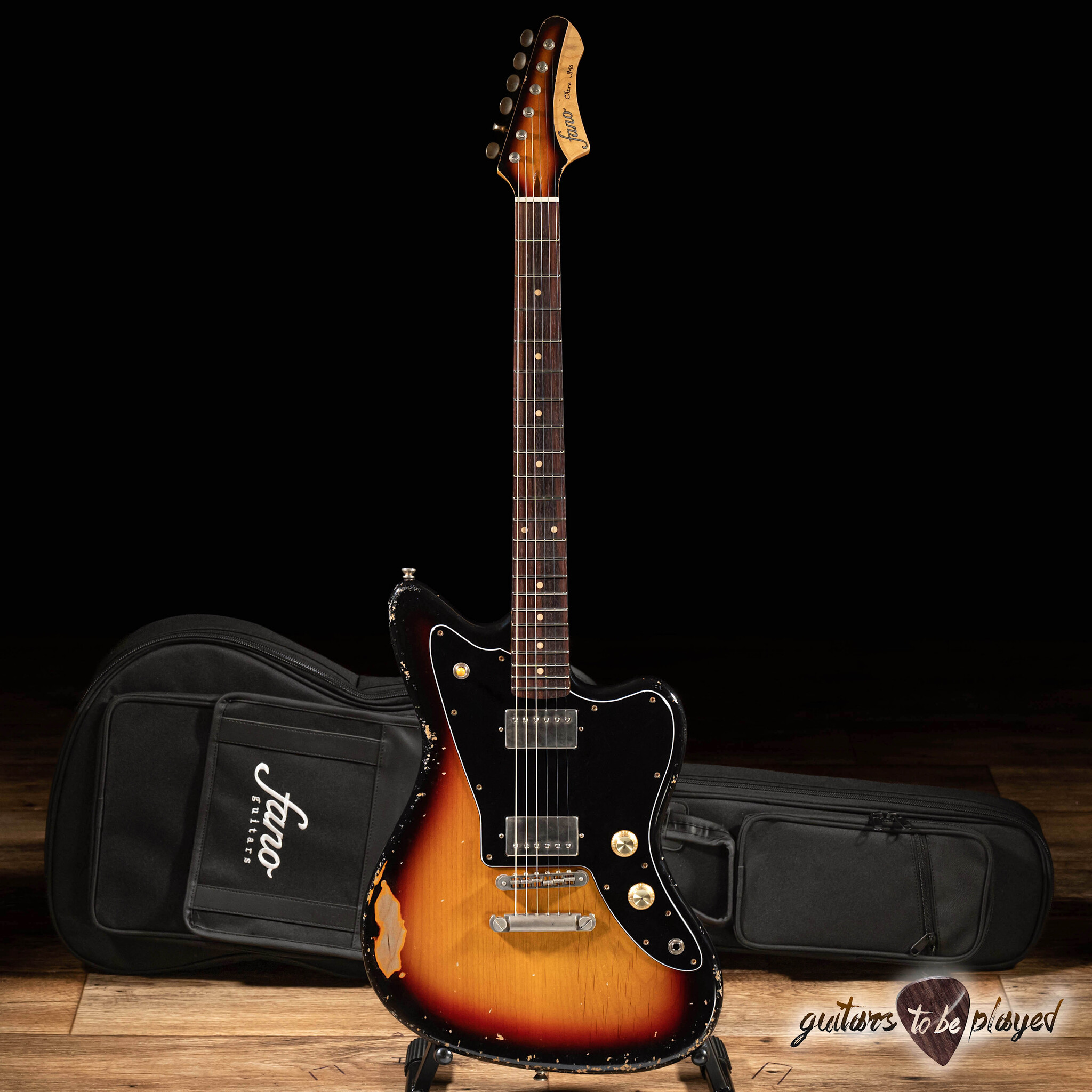 Fano JM6 Oltre Lollar El Rayo Humbucker Guitar – 3-Tone