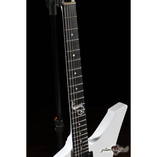 ESP Snakebyte James Hetfield Signature Custom Shop Guitar – Snow White