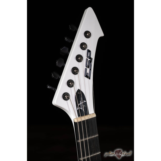 ESP Snakebyte James Hetfield Signature Custom Shop Guitar – Snow White