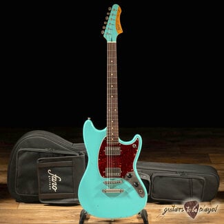 Fano Guitars Fano MG6 Alt de Facto Lollar El Rayo Guitar w/ Gigbag – Daphne Blue