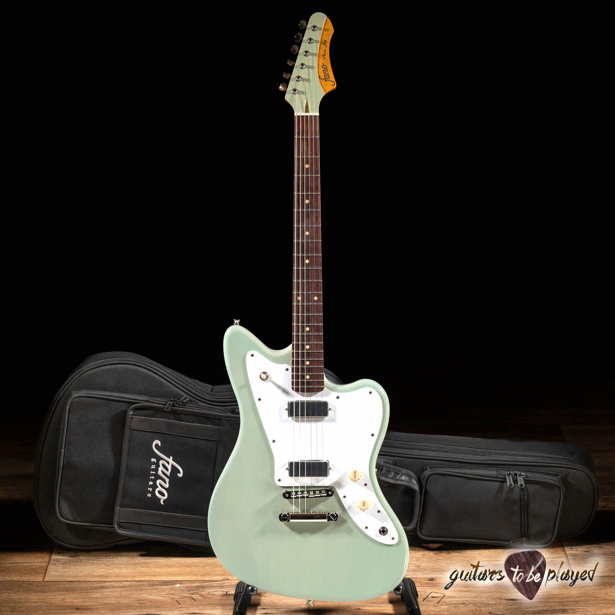Fano JM6 Oltre Lollar Firebird Guitar w/ Gigbag – Surf Mary