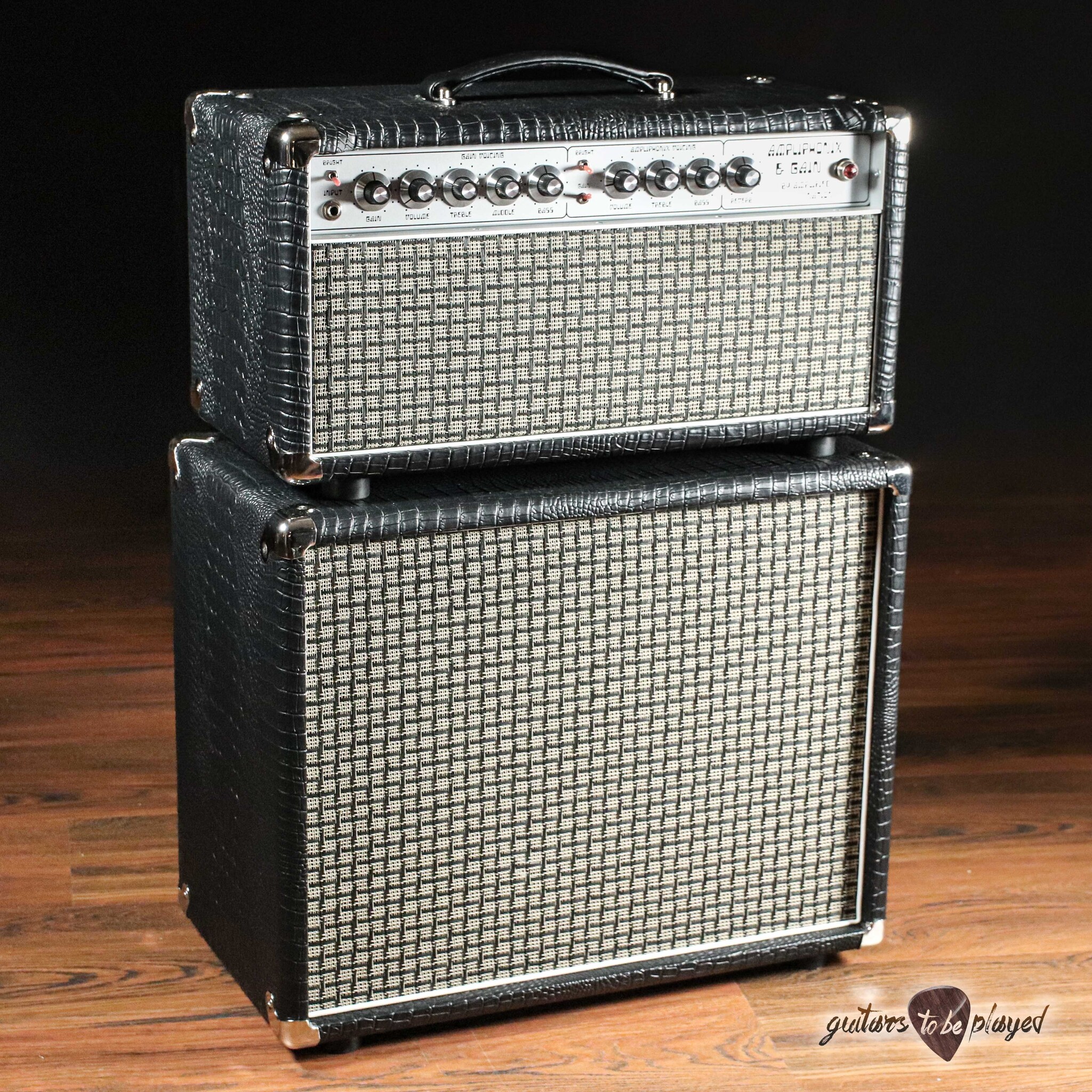 Amplified Nation Ampliphonix & Gain 50W Head & 112 Cab Black Croc