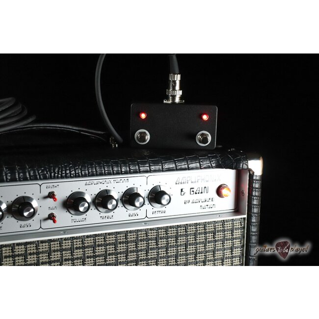 Amplified Nation Ampliphonix & Gain 50W Head & 112 Cab – Black Croc