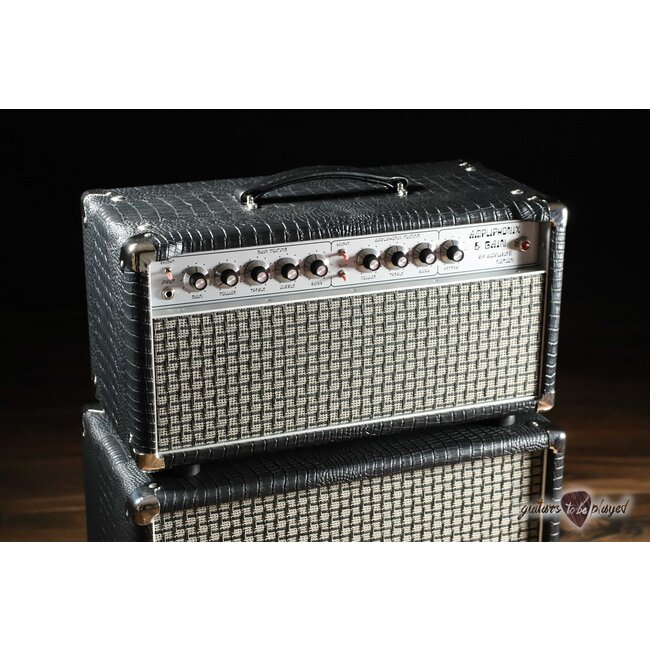 Amplified Nation Ampliphonix & Gain 50W Head & 112 Cab – Black Croc