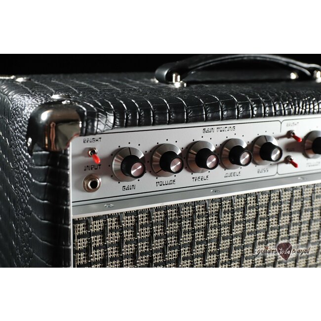 Amplified Nation Ampliphonix & Gain 50W Head & 112 Cab – Black Croc