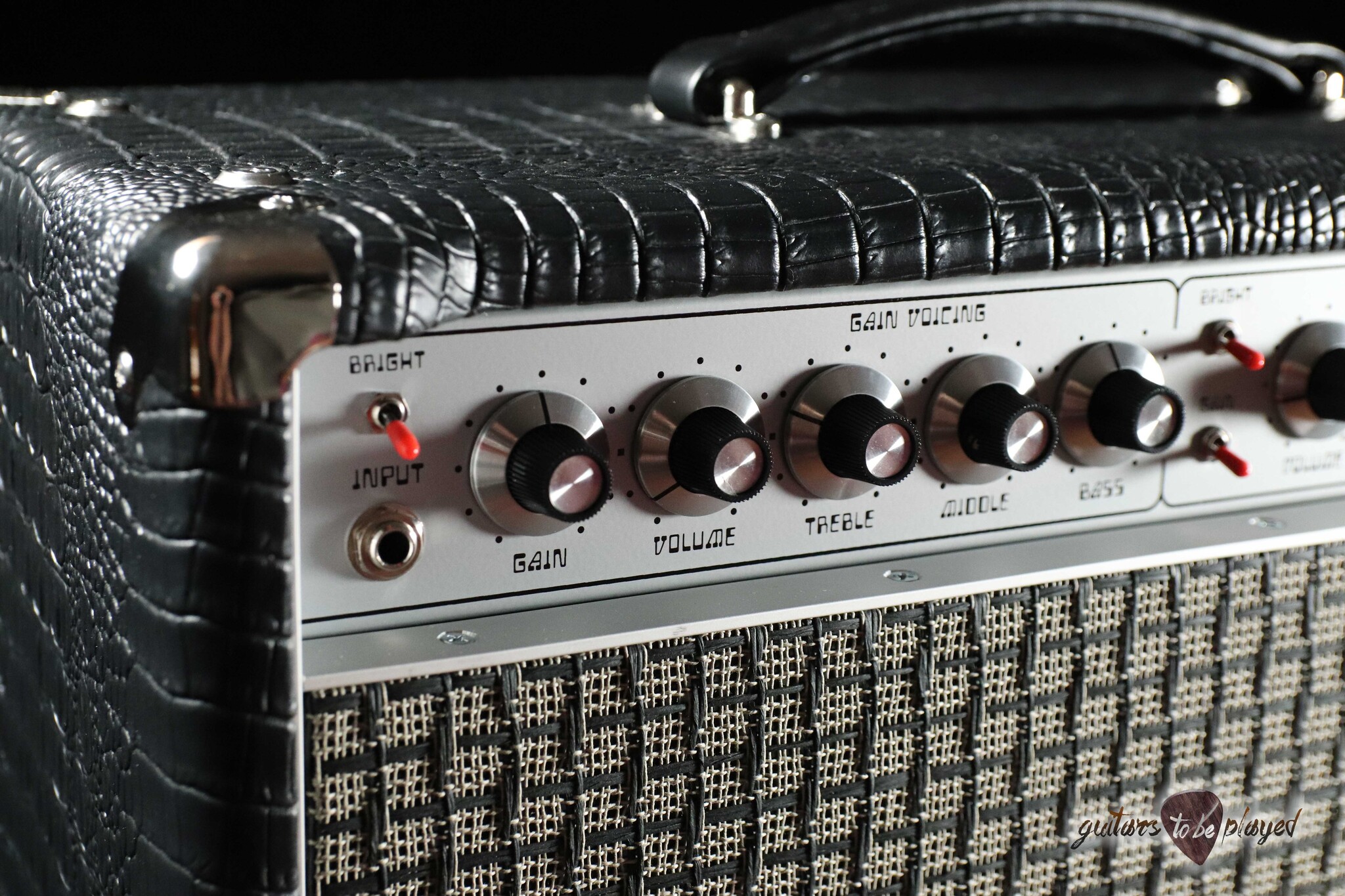 Amplified Nation Ampliphonix & Gain 50W Head & 112 Cab Black Croc