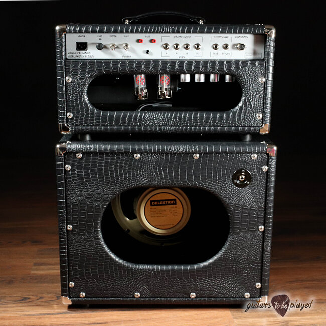 Amplified Nation Ampliphonix & Gain 50W Head & 112 Cab – Black Croc