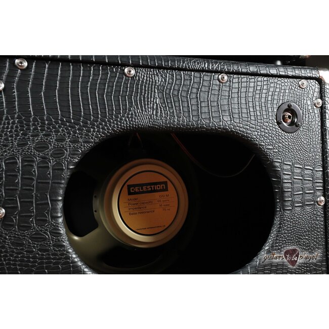 Amplified Nation Ampliphonix & Gain 50W Head & 112 Cab – Black Croc