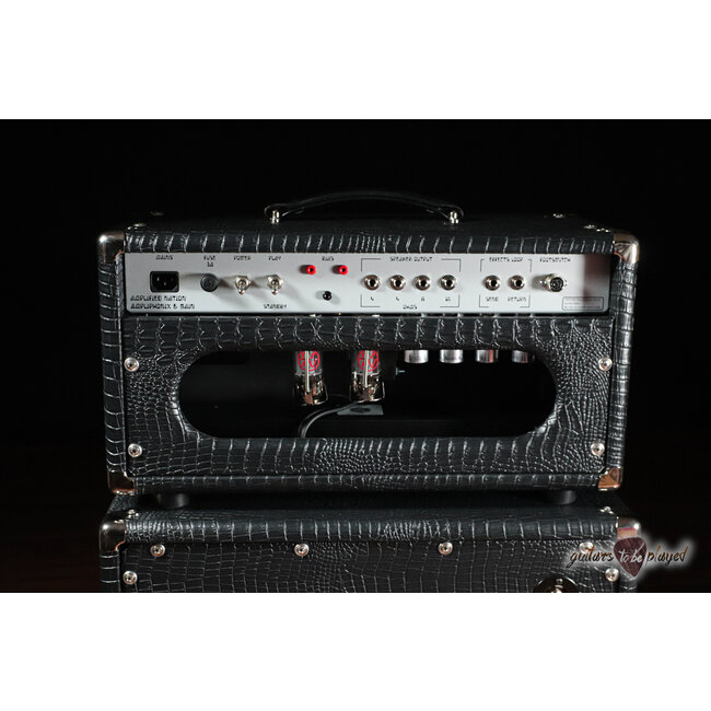 Amplified Nation Ampliphonix & Gain 50W Head & 112 Cab – Black Croc