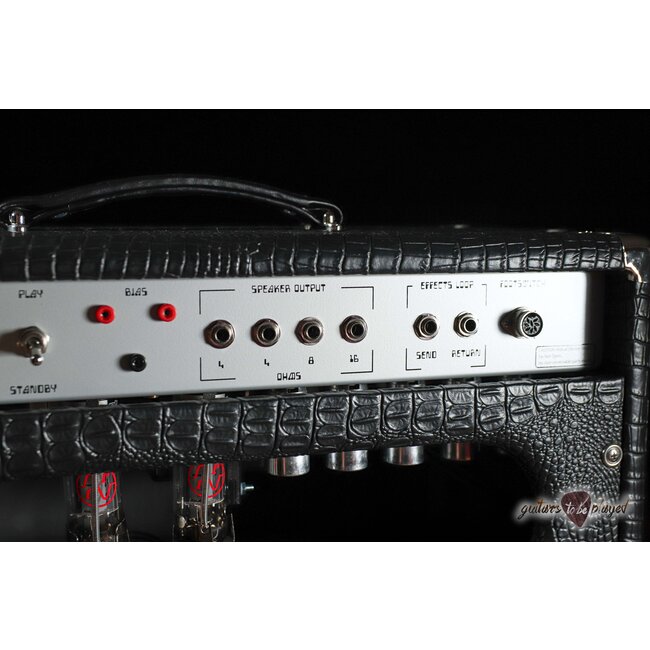 Amplified Nation Ampliphonix & Gain 50W Head & 112 Cab – Black Croc