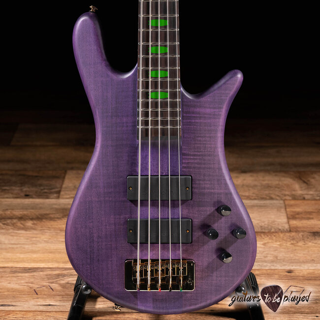 Spector Skyler Acord Signature 5-String Bass Guitar – Violet Stain Matte