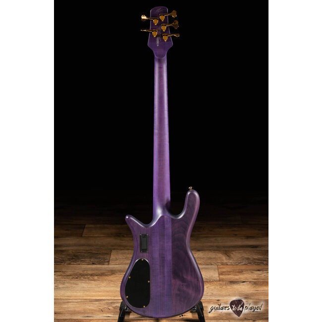 Spector Skyler Acord Signature 5-String Bass Guitar – Violet Stain Matte