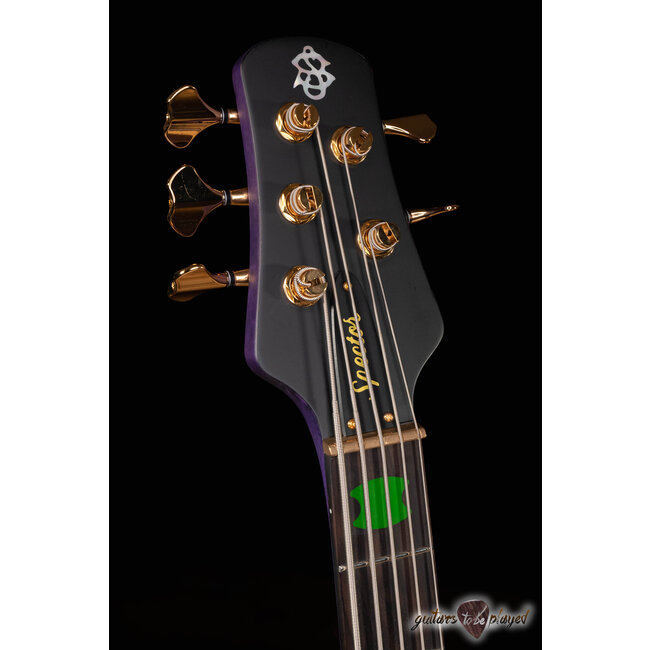 Spector Skyler Acord Signature 5-String Bass Guitar – Violet Stain Matte