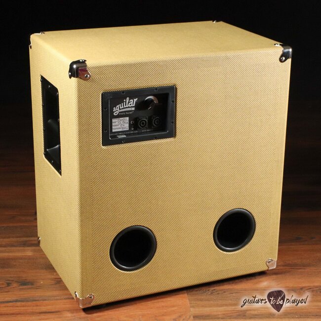 Aguilar SL 410x Super Light 800W, 4 ohm Limited Edition Bass Cab – Boss Tweed