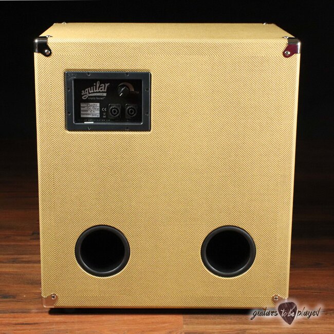 Aguilar SL 410x Super Light 800W, 4 ohm Limited Edition Bass Cab – Boss Tweed