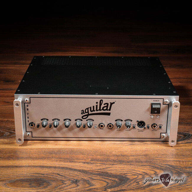 Aguilar DB 751 Hybrid Bass Amp Head, 975W @ 2ohm (Made in USA)