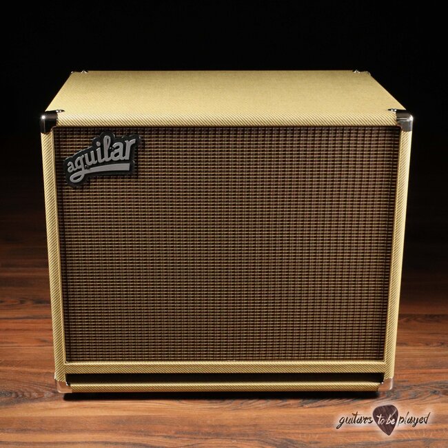 Aguilar DB 115 400W, 8 ohm Limited Edition Bass Cab – Boss Tweed