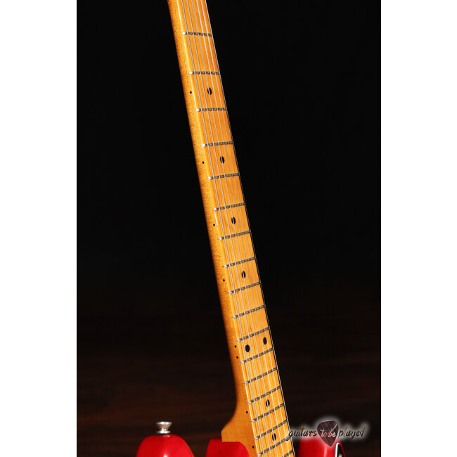 Fano MG6 Oltre Maple Fretboard Lollar P-90 Guitar – Cherry Burst