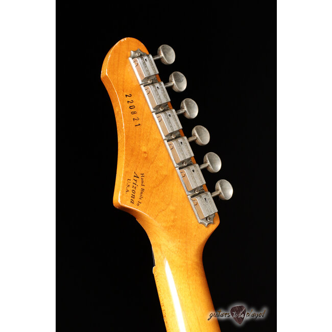 Fano MG6 Oltre Maple Fretboard Lollar P-90 Guitar – Cherry Burst