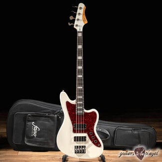 Fano Guitars Fano JM4 Alt de Facto Ebony Fretboard w/ Lollar Thunderbirds – Olympic White