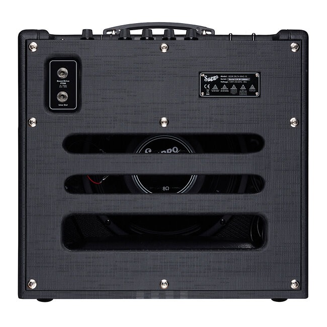 Supro 1820RBB Delta King 10 Reverb 5-Watt 1x10” Tube Combo Amp – Black & Black