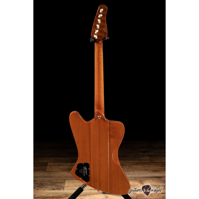 Kauer Banshee Mahogany Body Guitar w/ Lollar Firebirds – Taos Turquoise