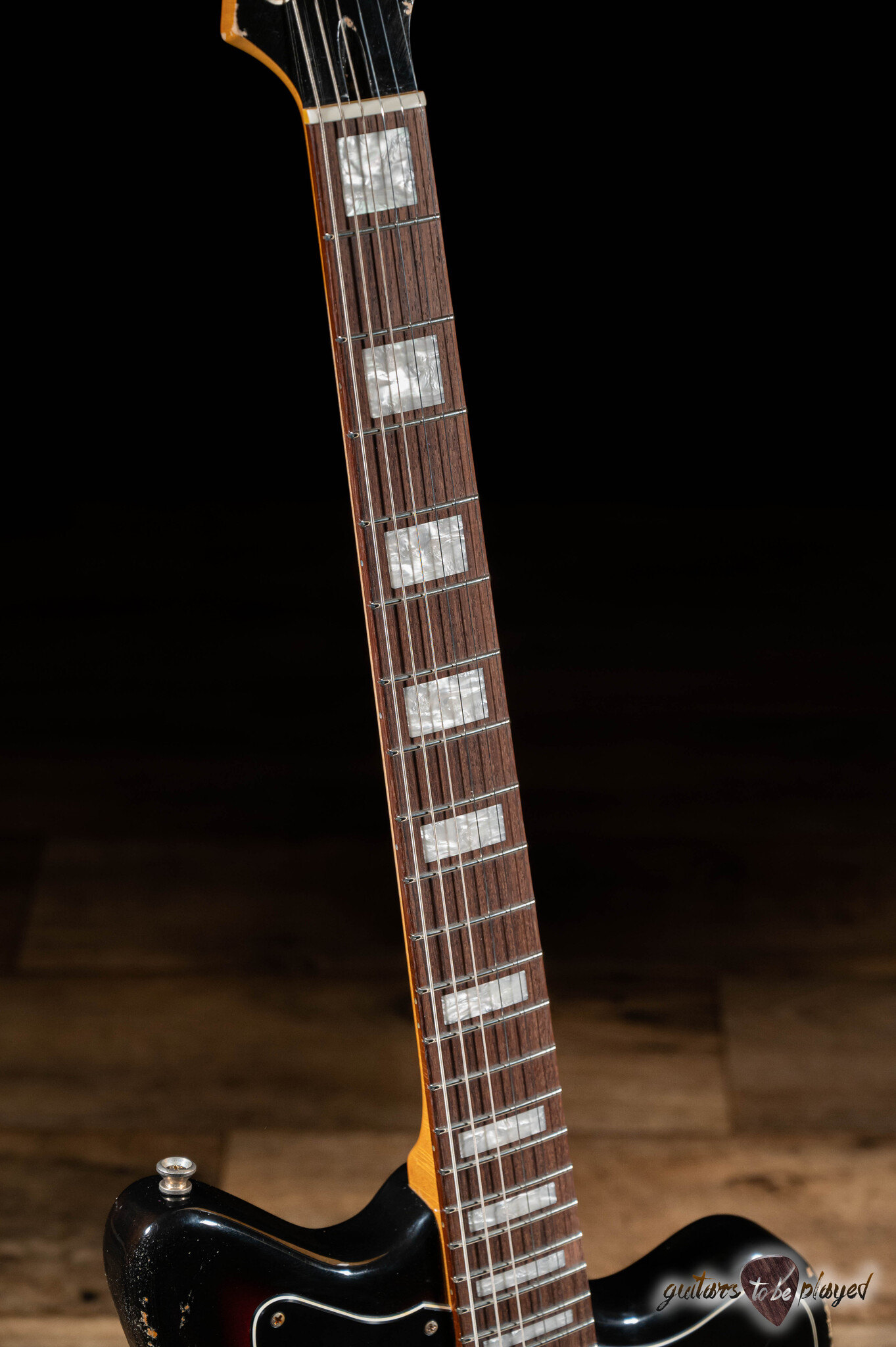 Fano JM6 Alt de Facto Lollar P-90 Guitar w/ Bigsby – 3-Tone Sunburst ...