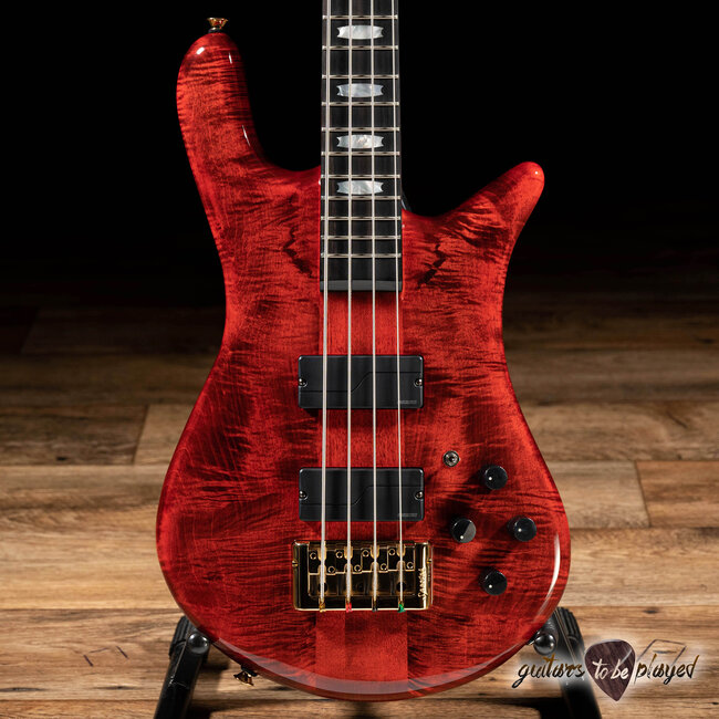 Spector Euro 4 LT Rudy Sarzo Signature Bass – Scarlett Red Gloss