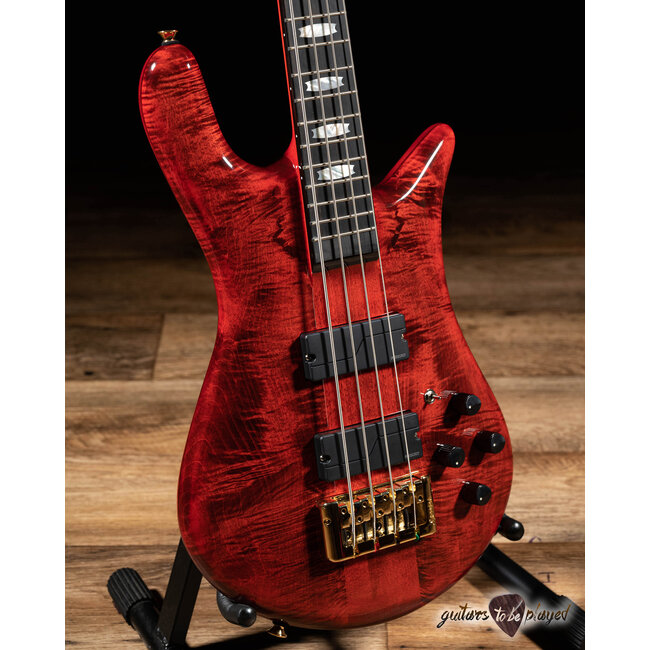 Spector Euro 4 LT Rudy Sarzo Signature Bass – Scarlett Red Gloss