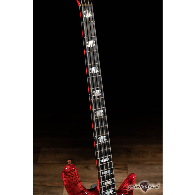 Spector Euro 4 LT Rudy Sarzo Signature Bass – Scarlett Red Gloss