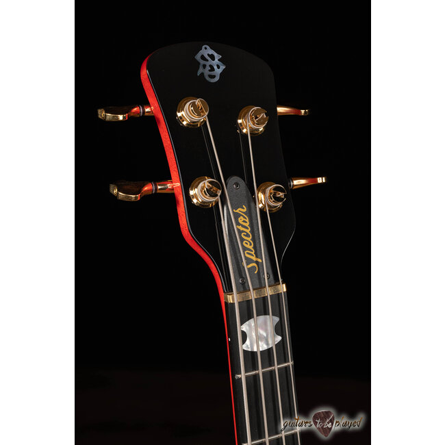 Spector Euro 4 LT Rudy Sarzo Signature Bass – Scarlett Red Gloss
