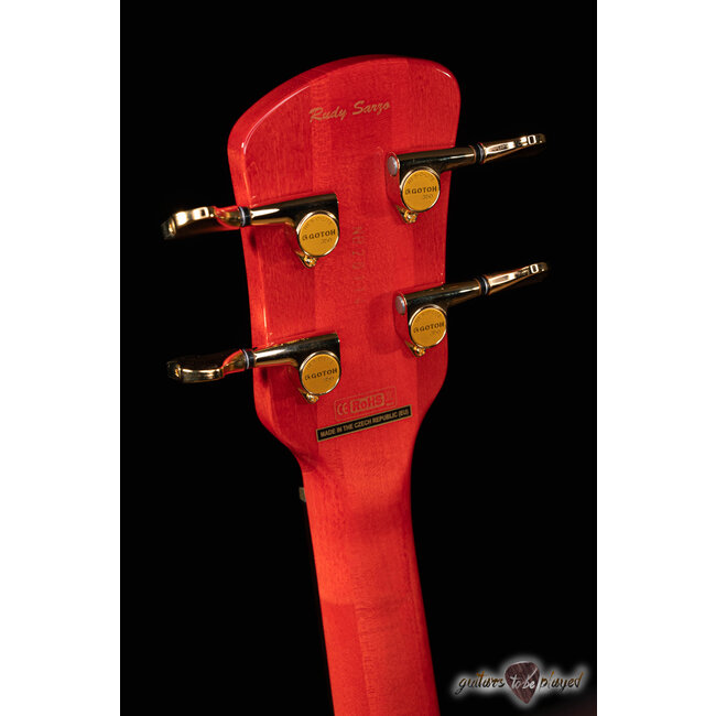 Spector Euro 4 LT Rudy Sarzo Signature Bass – Scarlett Red Gloss