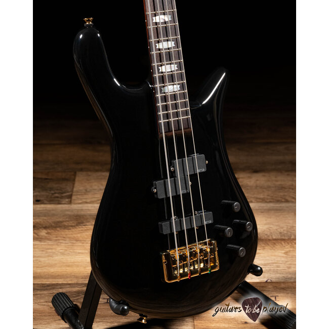 Spector Euro 4 Classic EMG Bass Guitar – Solid Black