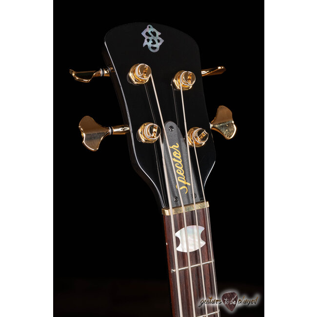 Spector Euro 4 Classic EMG Bass Guitar – Solid Black