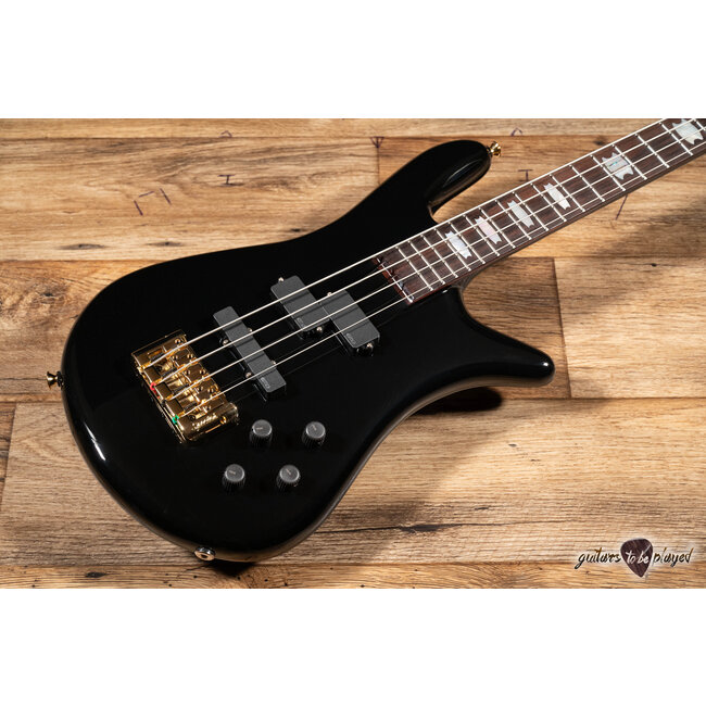 Spector Euro 4 Classic EMG Bass Guitar – Solid Black