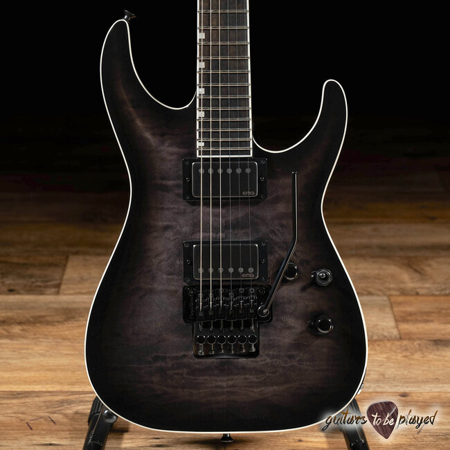 ESP E-II Horizon FR-II Floyd Rose EMG Guitar w/ Case – See Thru Black Sunburst
