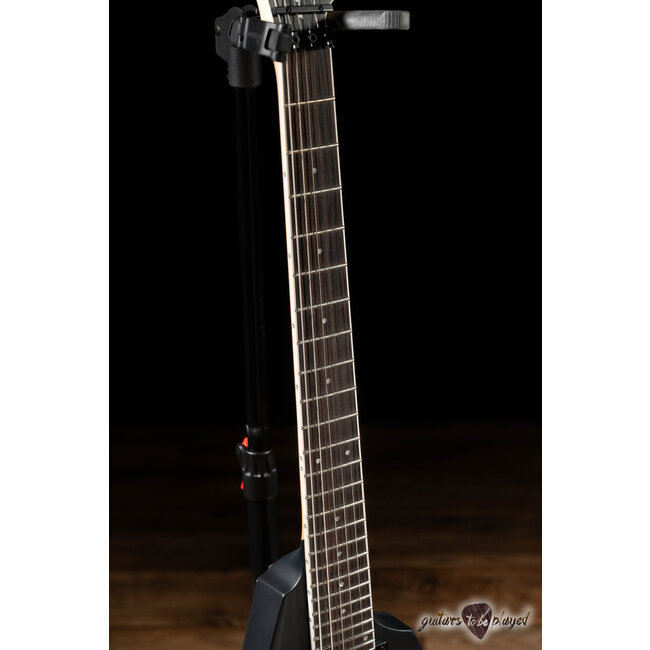 ESP LTD MK-600 Double Arrow Floyd Rose Guitar w/ Case – Black Satin