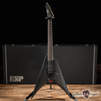 ESP LTD ESP LTD MK-600 Double Arrow Floyd Rose Guitar w/ Case – Black Satin