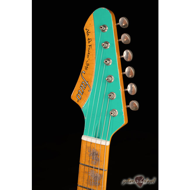 Fano JM6 Alt de Facto Left-Handed Lollar Imperial Guitar – Seafoam Green/3TSB