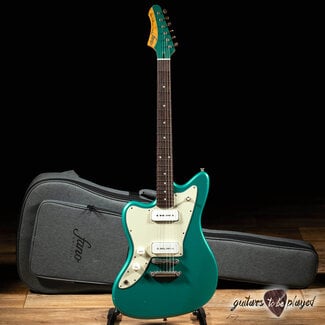 Fano Guitars Fano JM6 Alt de Facto Left-Handed Lollar P-90 Guitar – Sherwood Green