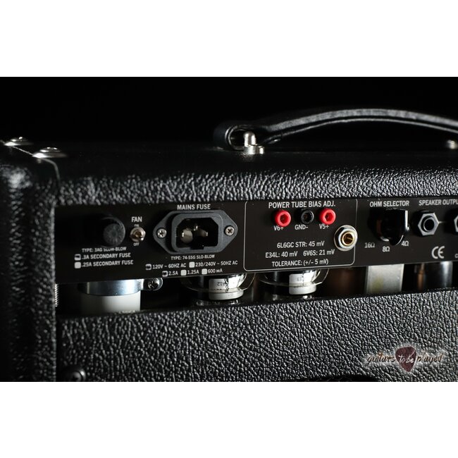 3rd Power Dirty Sink 6VEL Head w/ Footswitch & 112 Compact Cab – Black