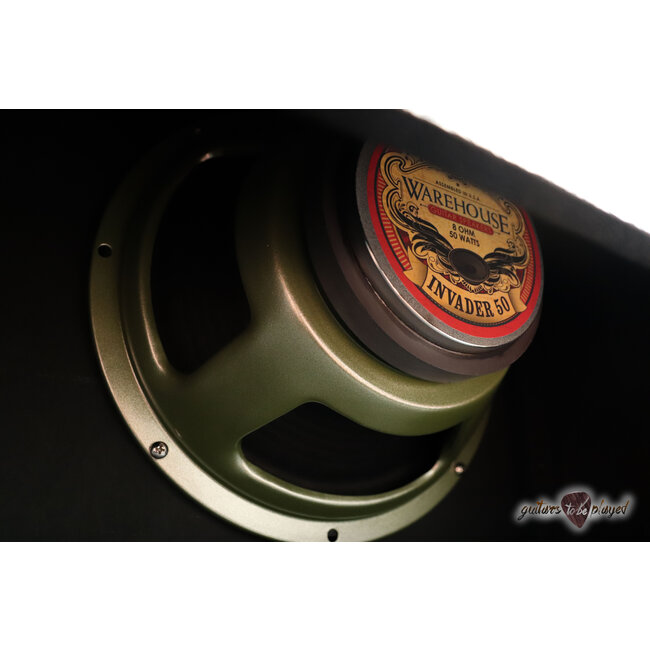 3rd Power Dirty Sink 6VEL Head w/ Footswitch & 112 Compact Cab – Black