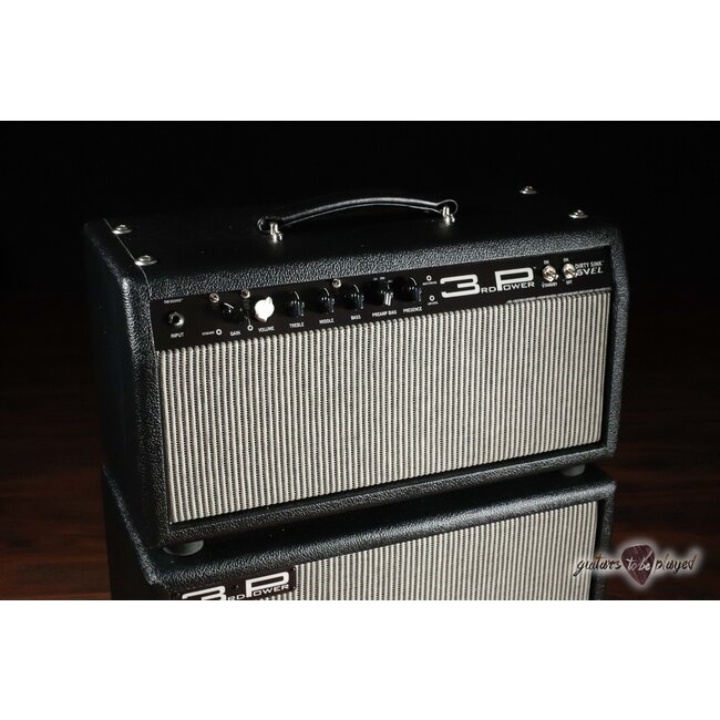 3rd Power Dirty Sink 6VEL Head w/ Footswitch & 112 Compact Cab – Black