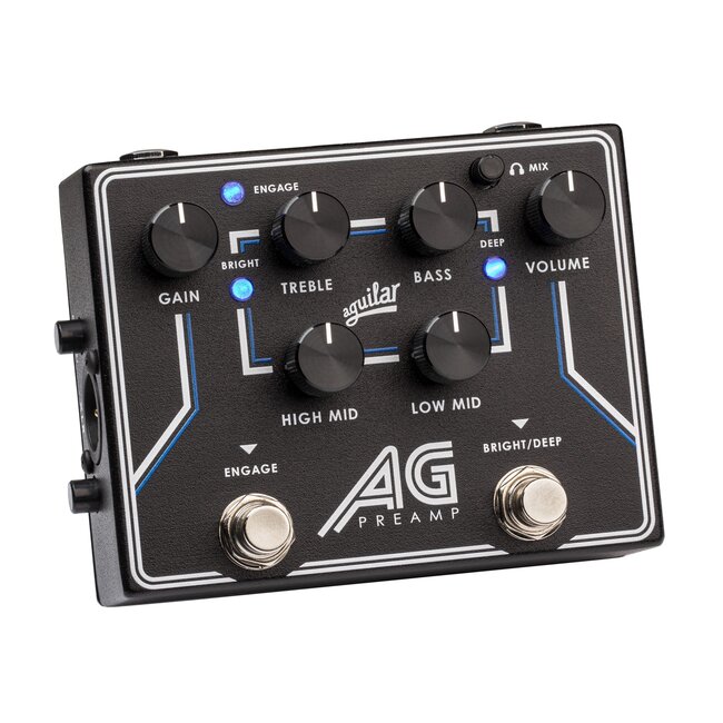 Aguilar AG Bass Preamp/DI Pedal (Made in USA)